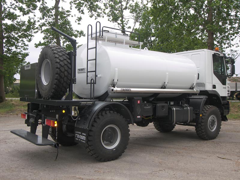 Water tank for truck